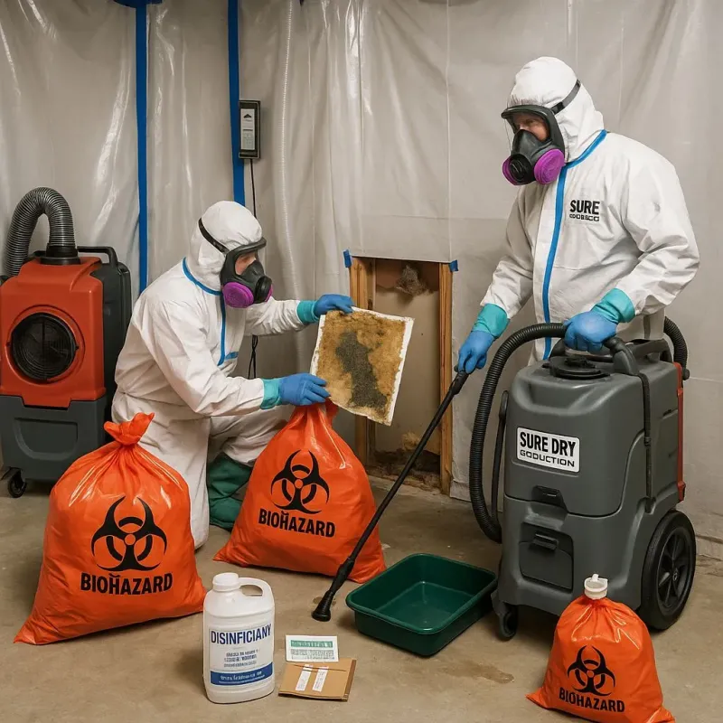 Contaminated Water Handling Protocols process in Ansted, WV